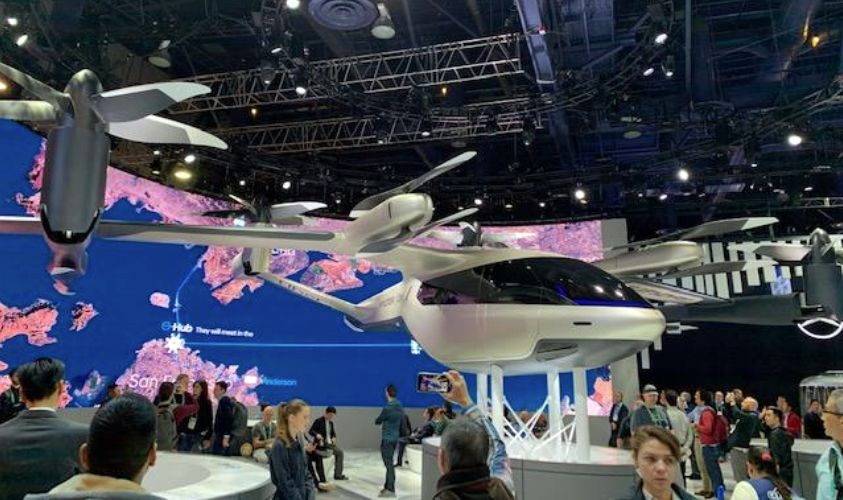 CES 2020 S-A1 Flying Car Uber