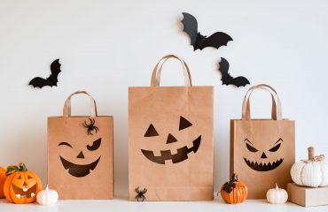 Halloween shopping bags