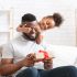Black Father and Daughter for Father's Day